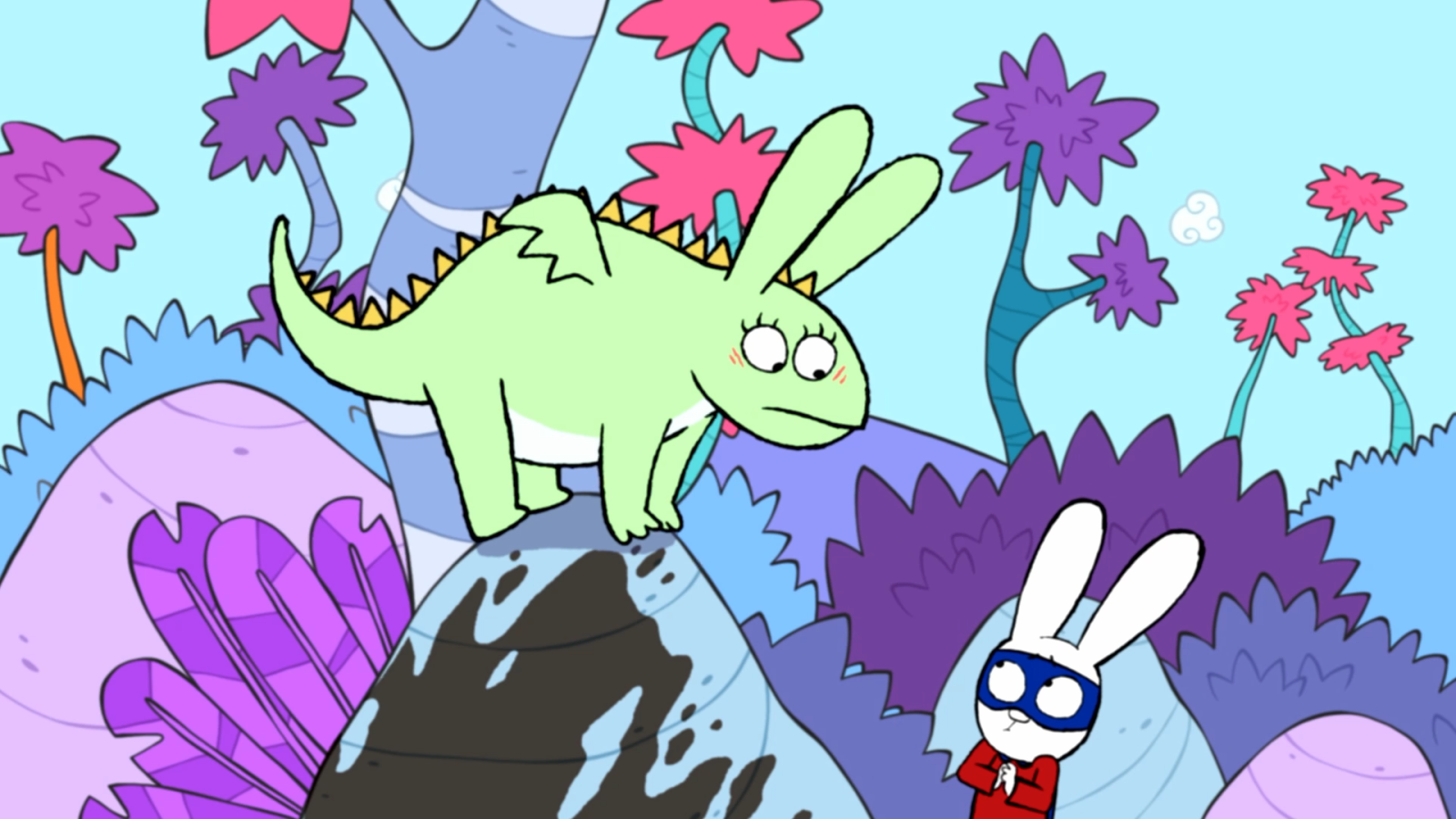 Cuidado con el bebé dragón - Simon | Ver