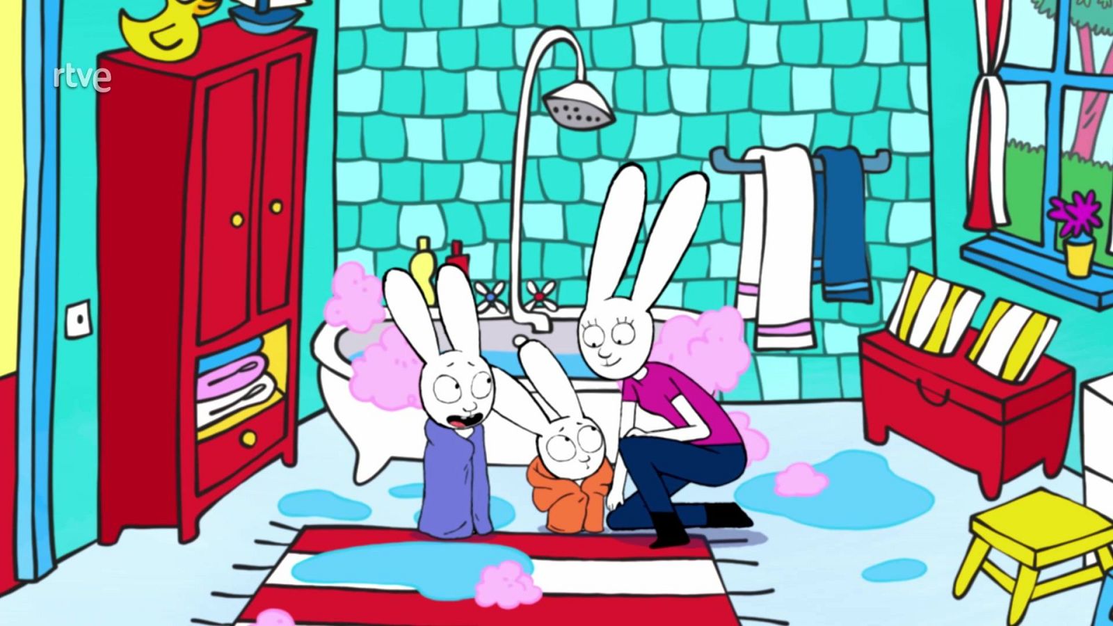 Water water everywhere - Simon en inglés | Ver