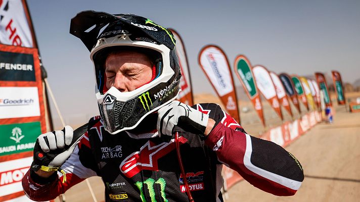  - Tosha Schareina, ganador de la tercera etapa del Dakar: "Había que empezar el rally de verdad"
