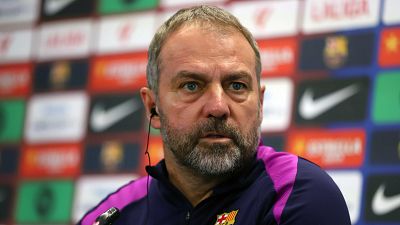 Hansi Flick conf�a en revalidar el t�tulo de la Supercopa y apuesta por el regreso de Joao Cancelo al Bar�a