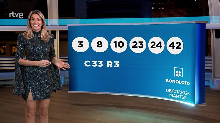 Loterías - Sorteo de la Bonoloto y Euromillones del 06/01/2026