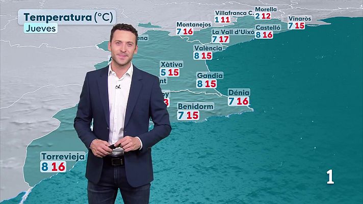 L'informatiu - Comunitat Valenciana - El Tiempo en la Comunitat Valenciana - 07/01/26