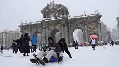 Cinco a�os de Filomena, la borrasca que sepult� bajo la nieve a media Espa�a