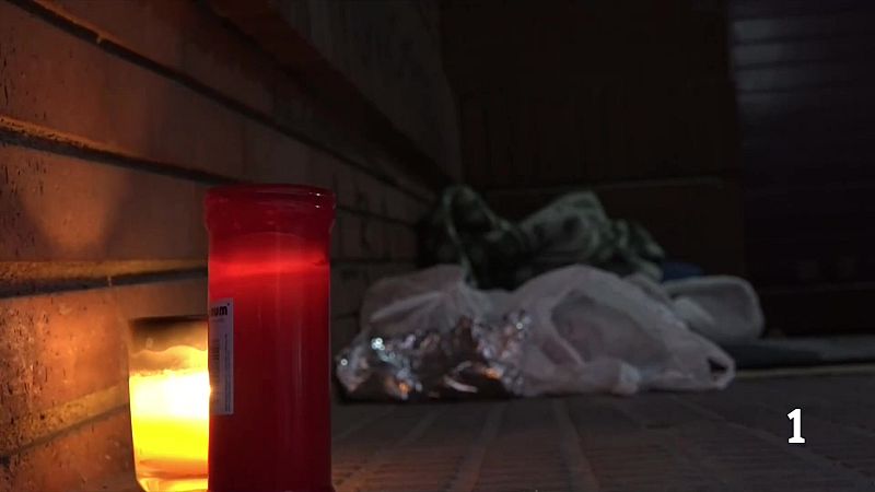 El fred extrem colpeja les persones sense llar a Catalunya