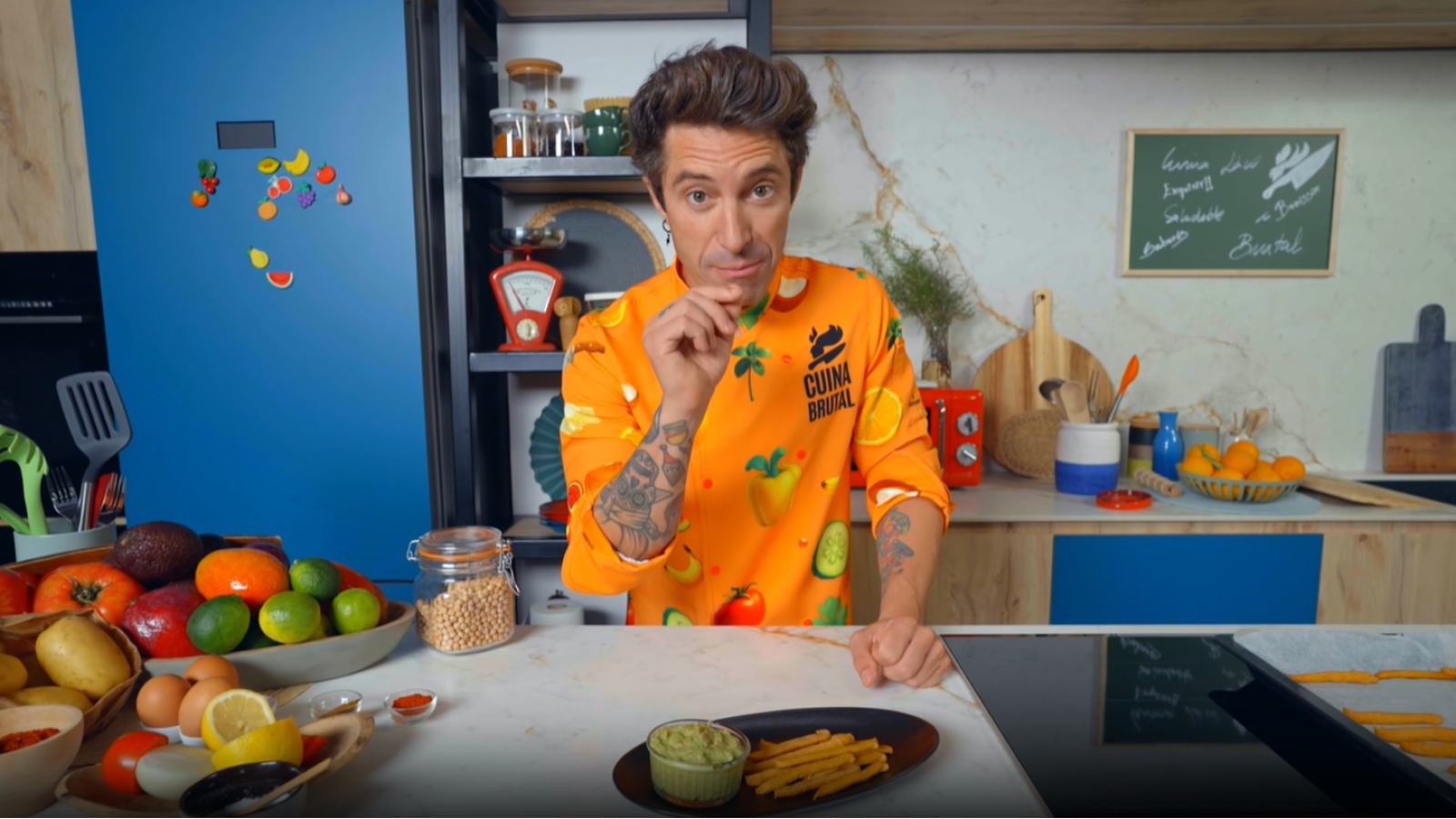 Bastonets de cigrons amb guacamole casolà - Cuina Brutal - Cuina Brutal | Ver