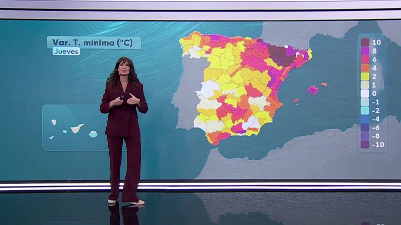 El Tiempo Noche - 07/01/26 - RTVE.es - El tiempo | Ver