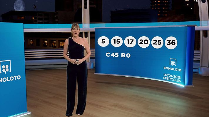 Loterías - Sorteo de la Bonoloto del 07/01/26