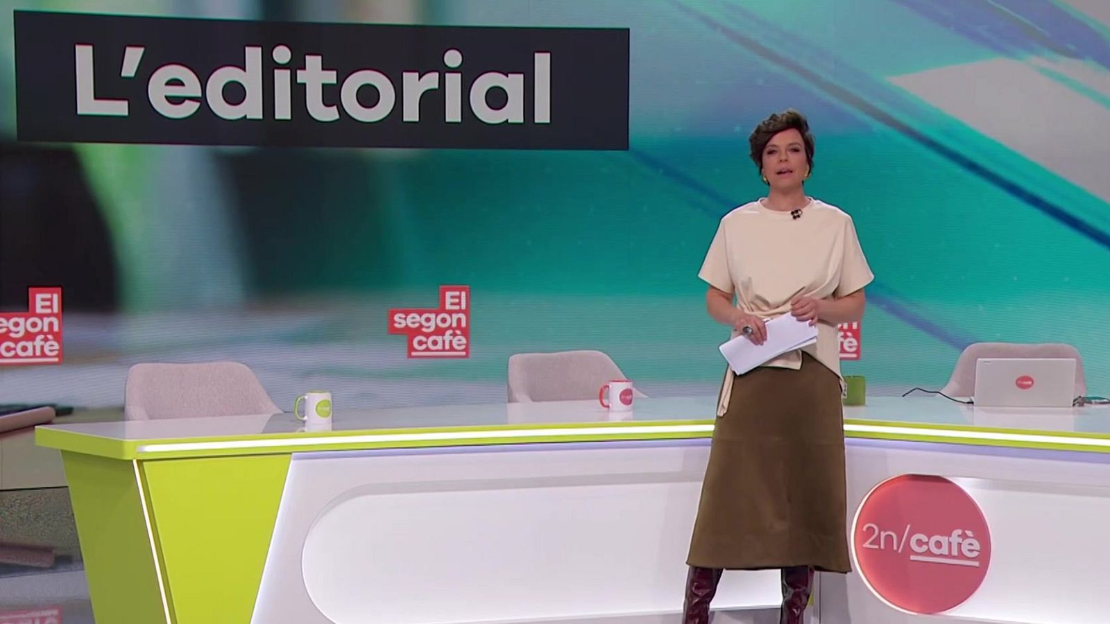 L'editorial de Cristina Villanueva: Propòsits sense dreceres - El segon cafè - El segon cafè | Veure