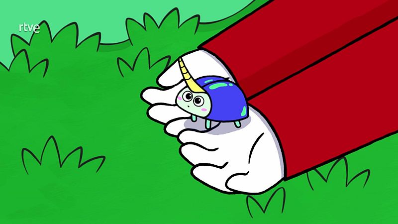The baby unicorn beetle - Simon en inglés | Ver