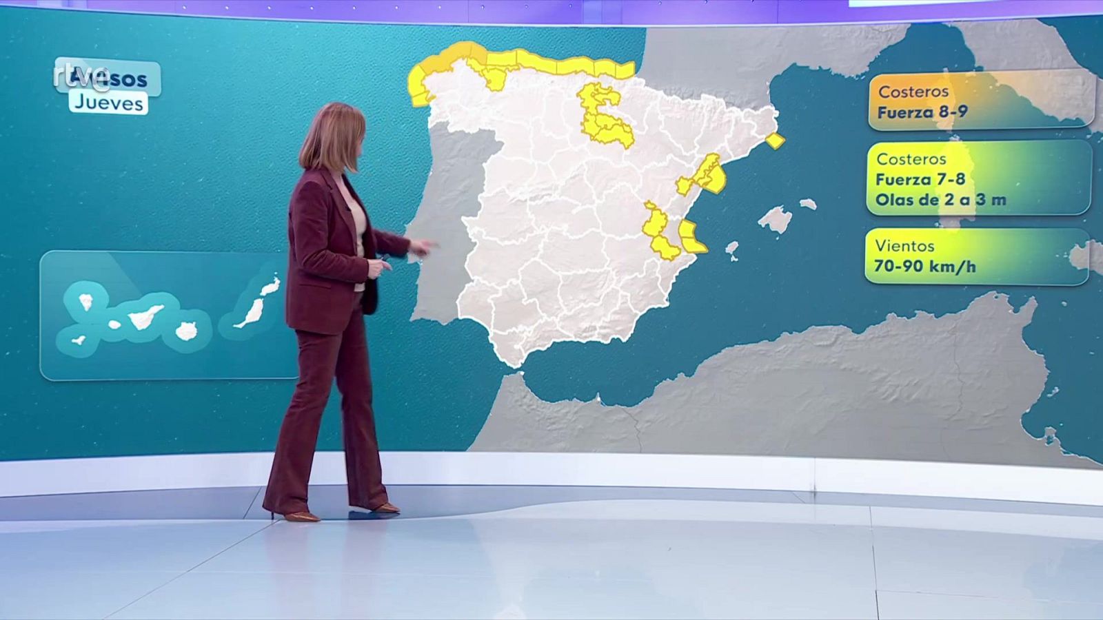 El Tiempo - 08/01/26 - RTVE.es - El tiempo | Ver