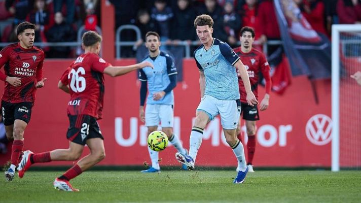 Resúmenes de LaLiga - CD Mirandés - UD Almería: resumen del partido de la 21ª jornada de Liga | Segunda