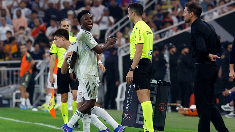 Simeone, sobre su incidente con Vinicius: "Lo que pasa en el campo se queda ahí"