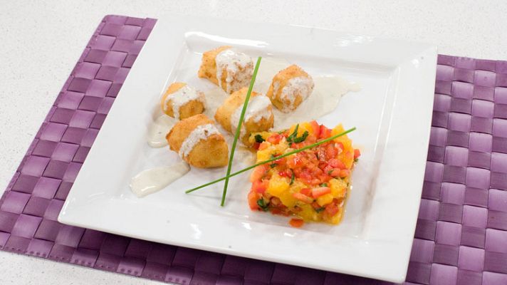 RTVE Cocina - Croquetas de pollo al cabrales