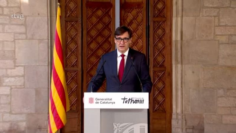Declaració institucional del president de la Generalitat sobre l'acord del nou model de finançament