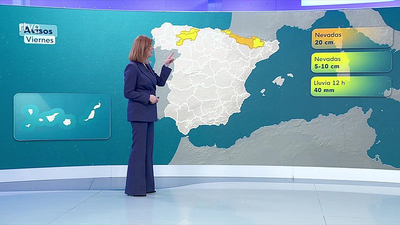 El Tiempo - 09/01/26 - RTVE.es - El tiempo | Ver