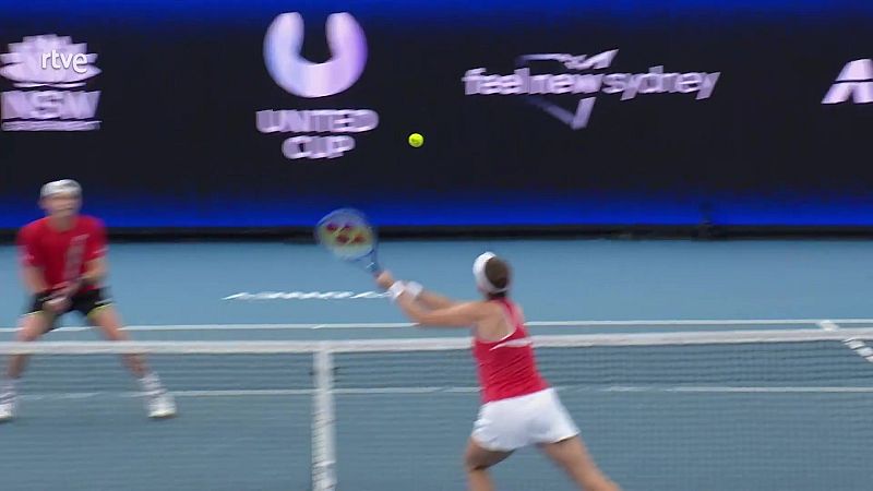 Tenis - United Cup. 1� Semifinal: Suiza ? B�lgica (Dobles Mixto) - Tenis | Ver