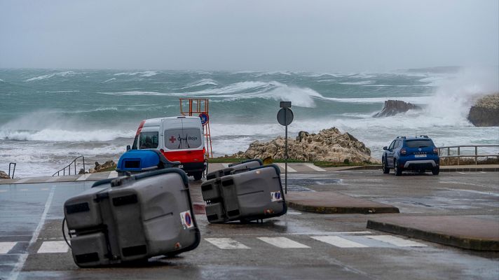 El tiempo - La borrasca Goretti continúa su tránsito por la península