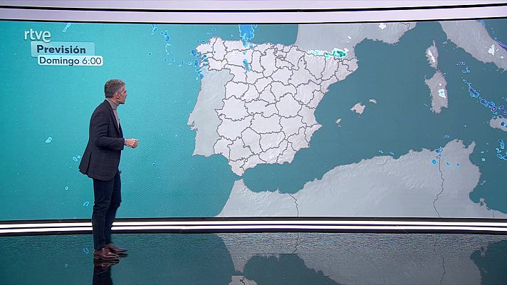 El tiempo - Precipitaciones persistentes en el Cantábrico oriental y Pirineo occidental