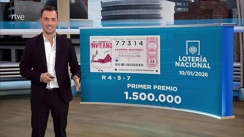 Sorteo de la Loter�a Nacional del 10/01/2026 - Loter�as | Ver