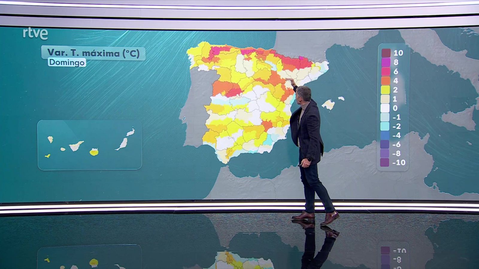 El Tiempo Noche - 10/01/26 - RTVE.es - El tiempo | Ver