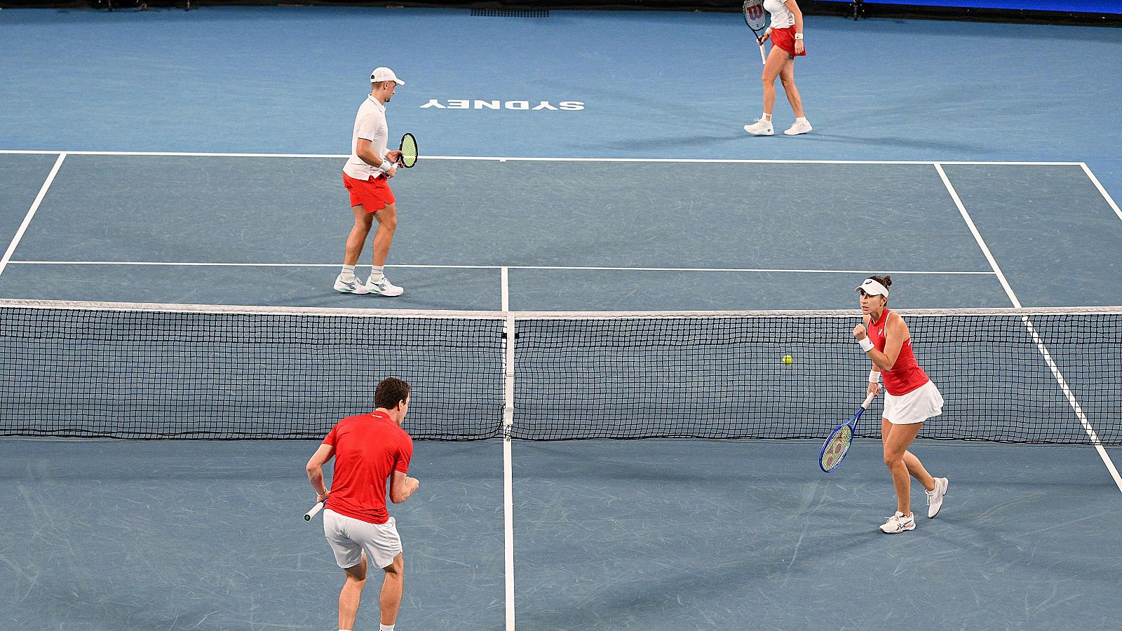 Tenis - United Cup. Final: Polonia - Suiza (Katarzyna Kawa /Jan Zielinski – Belinda Bencic /Jakub Paul) Dobles Mixto - Tenis | Ver
