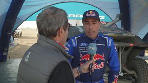 Nani Roma, a TVE: "Un d�a curioso, pero contento de superar la etapa"