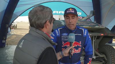 Nani Roma, a TVE: "Un d�a curioso, pero contento de superar la etapa"