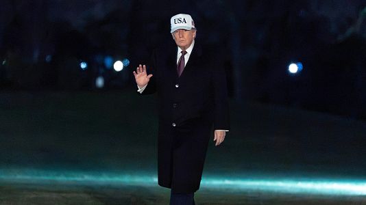 Trump asegura que el Ej�rcito est� "analizando muy seriamente" intervenir en Ir�n