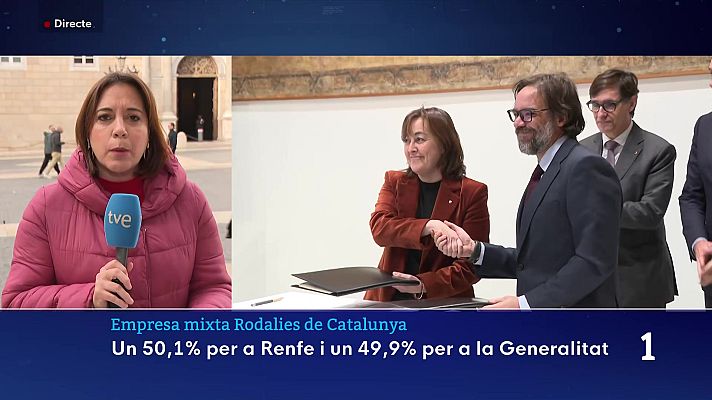 L'Informatiu - Constituïda la nova empresa pública que gestionarà Rodalies