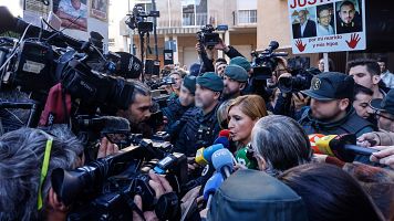 Pradas carga contra Cuenca tras el careo ante la jueza: "Otros no aportan sus mensajes o resetean el m�vil"