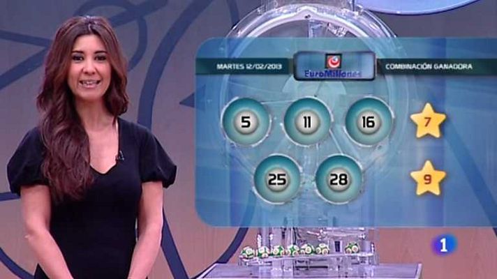 Loterías - Bonoloto + Euromillones - 12/02/13