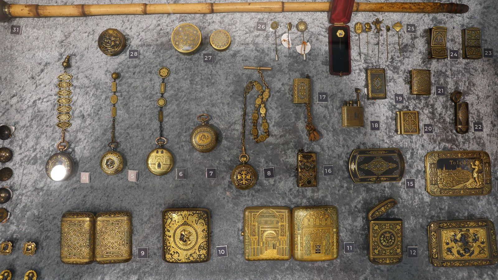 El damasquinado de Toledo ha sido nombrado Bien de Interés Nacional - Telediario 1 | Ver