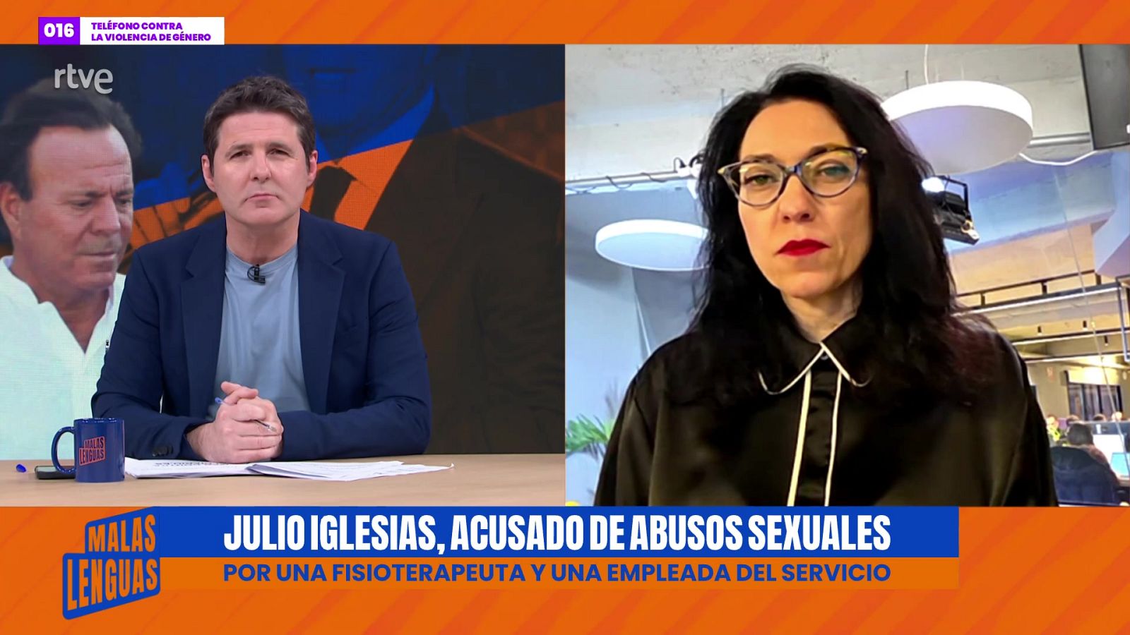 Elena Cabrera sobre la denuncia a Julio Iglesias - Malas lenguas | Ver