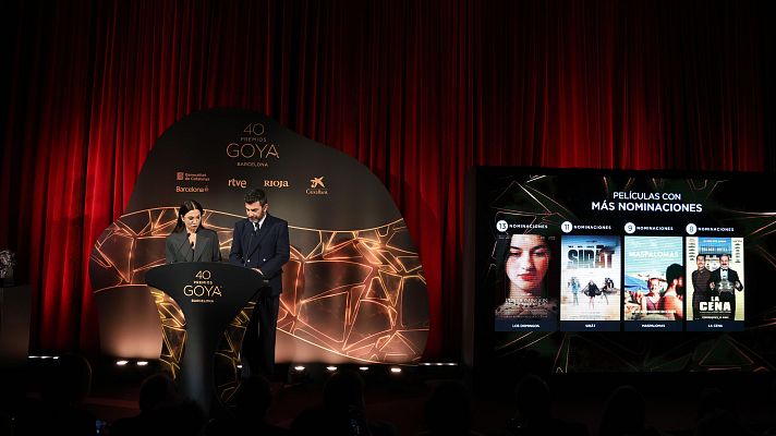 La Academia de Cine anuncia los nominados a los premios Goya 2026