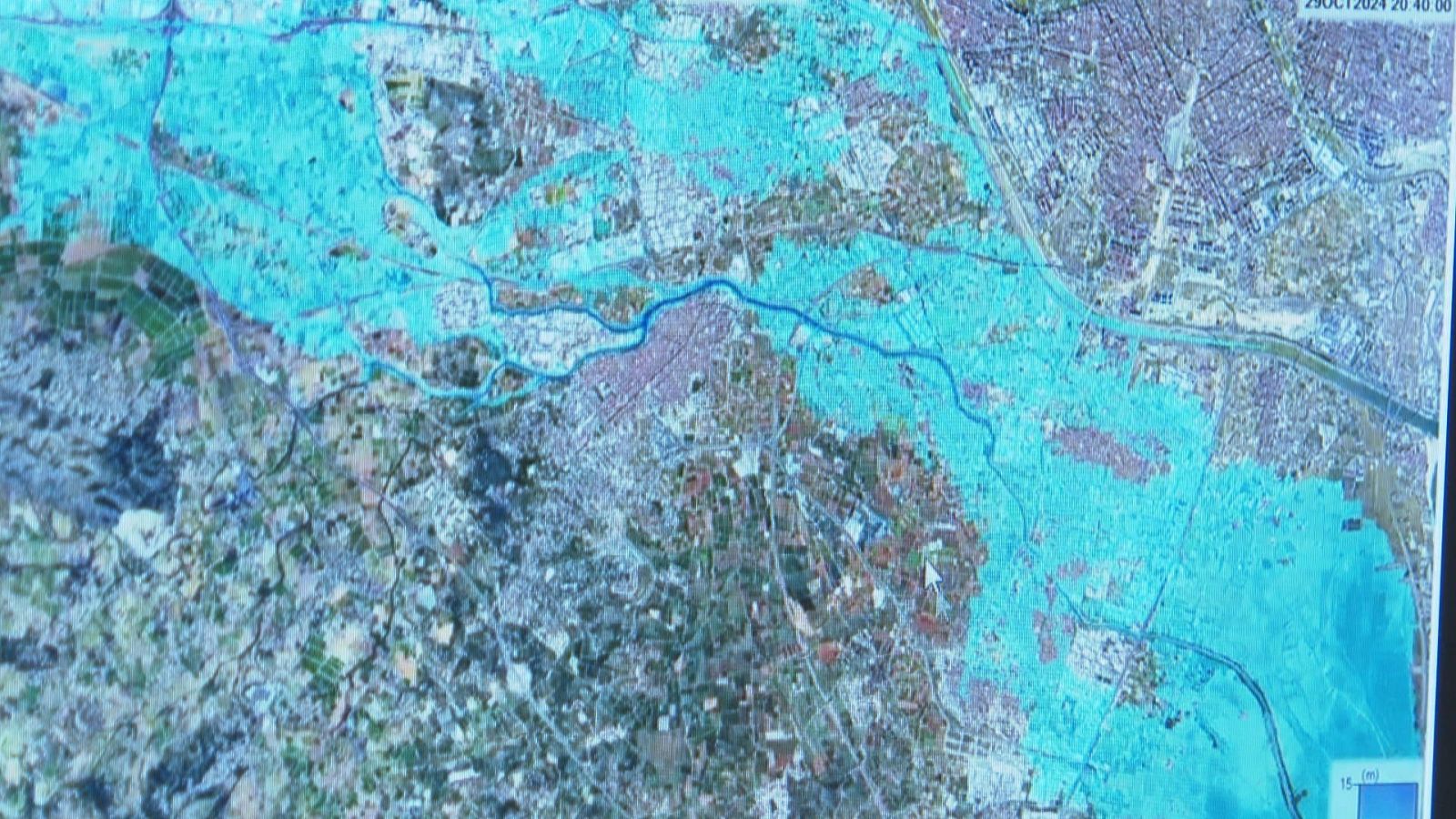 Un treball de la UPV reproduïx la inundació causada per la dana en l'Horta Sud - L'informatiu - Comunitat Valenciana | Ver