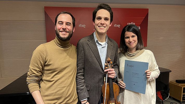 Violinista Javier Comesaña - Estudio 206 | Ver