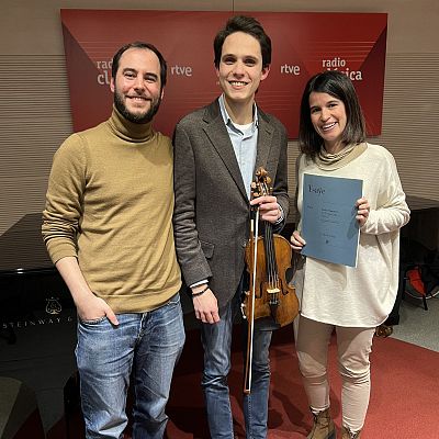 Violinista Javier Comesaña - Estudio 206 | Ver