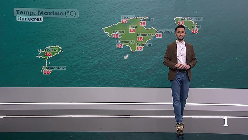 El temps a les Illes Balears - 14/01/26 | Ver