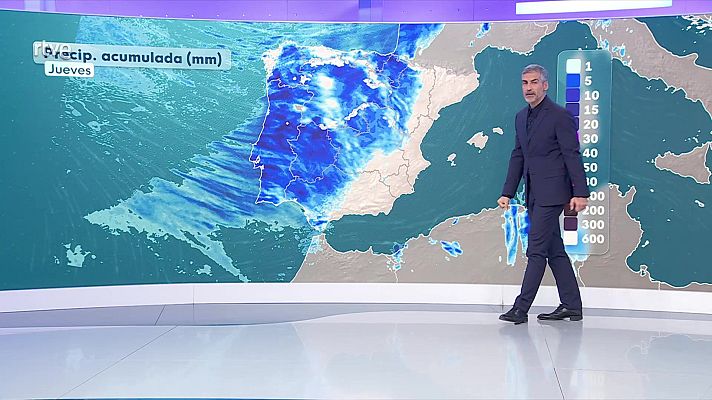 El tiempo - Probables precipitaciones localmente fuertes en Cádiz