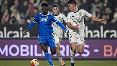 Resumen y goles del Albacete - Real Madrid, octavos de final de la Copa del Rey