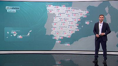 Máximas en ascenso en entornos de montaña del centro y oeste peninsular y litoral este y sureste