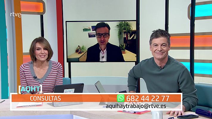 Aquí hay trabajo - Iluminación en el centro de trabajo