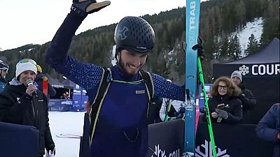 Oriol Carmona se impone en Courchevel con mucha autoridad