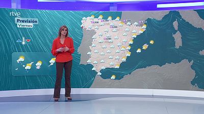 Probables precipitaciones fuertes y persistentes en el oeste de Galicia