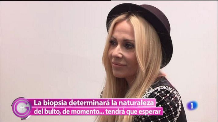 +Gente - La cantante dice que "está bien"