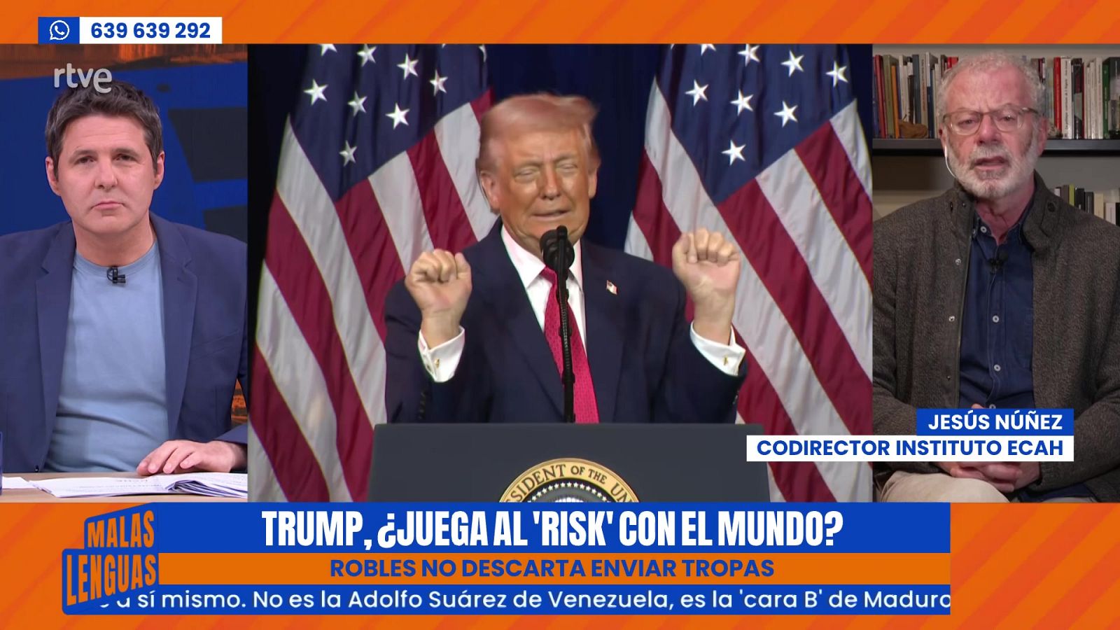 Jesús A. Núñez, codirector del Instituto IECAH, en Malas Lenguas - Malas lenguas | Ver
