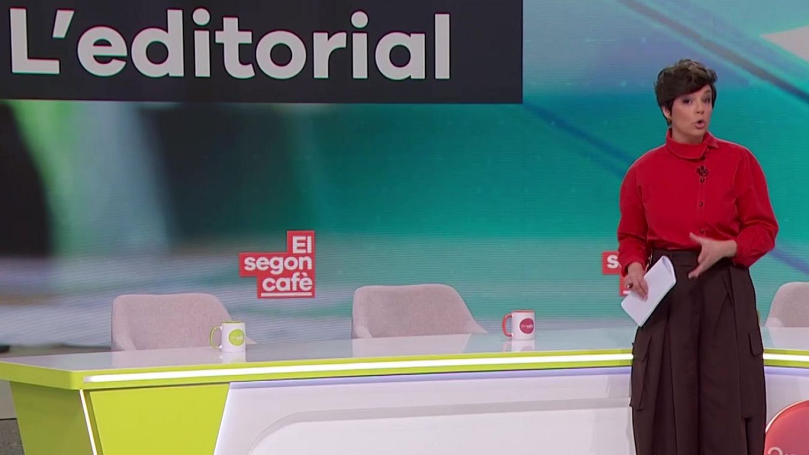 L'editorial de Cristina Villanueva: Actors o espectadors? - El segon cafè - El segon cafè | Veure