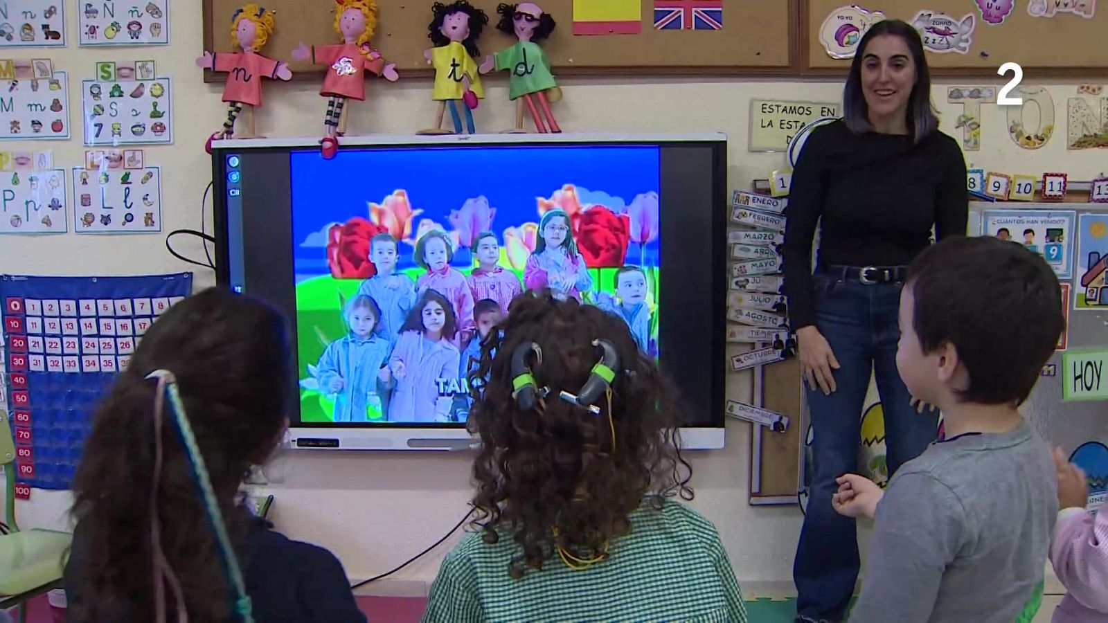 Un cole que ha apostado por la inclusión de Laina - En lengua de signos | Ver