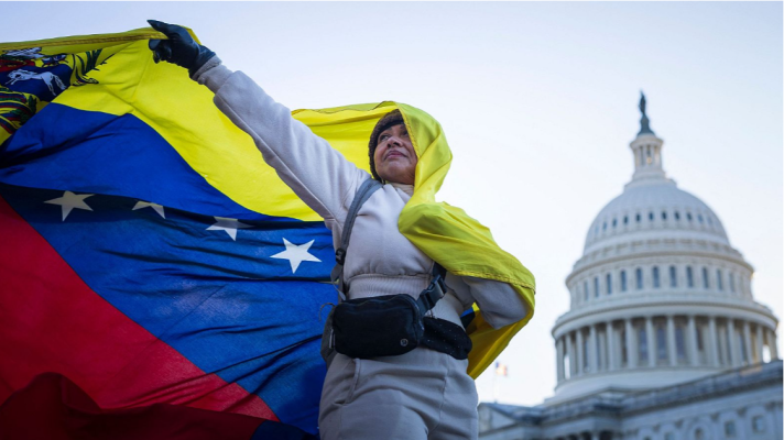 Informativo 24h - El 61% de los españoles piensa que Trump puso en peligro la paz mundial en Venezuela, según el CIS