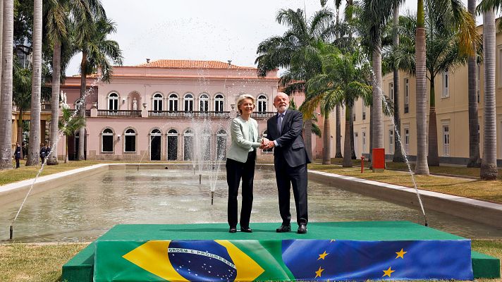 Telediario 2 - El sábado 17 de enero se firmará en Paraguay el tratado entre la UE y Mercosur